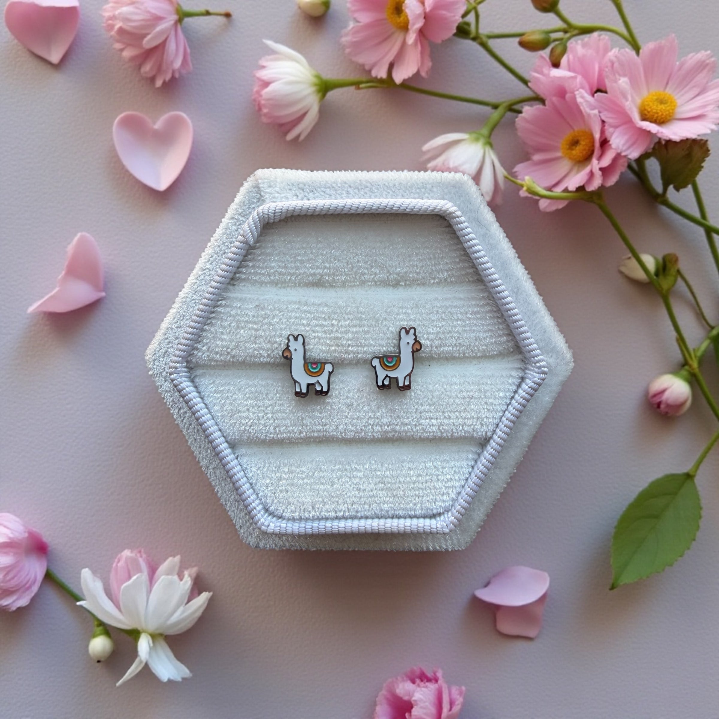 Llama Screwback Studs