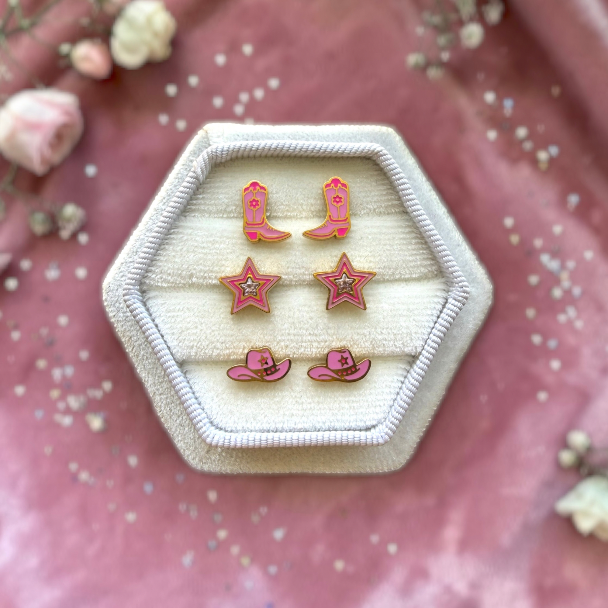 Rodeo Collection Screwback Stud Earrings