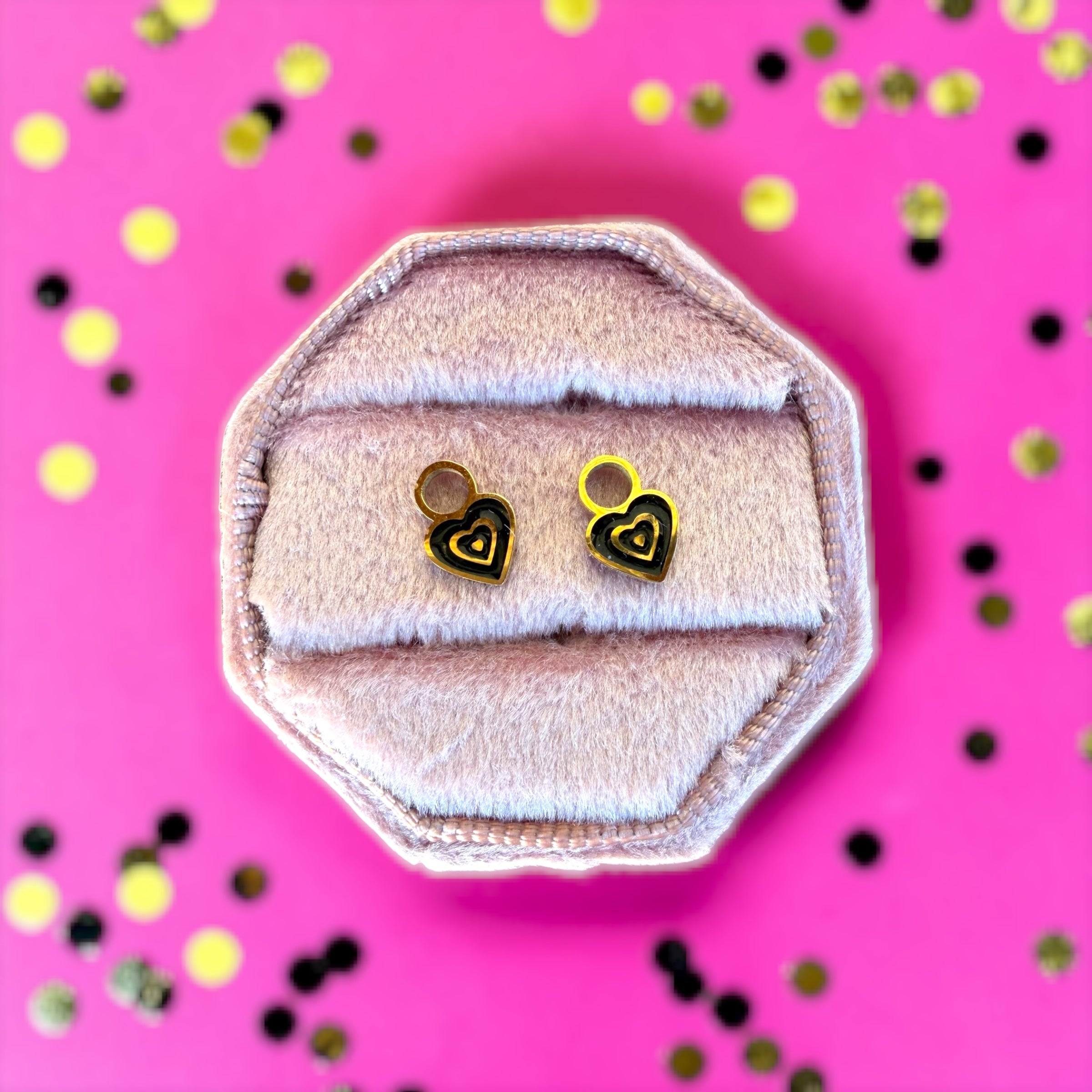 Layered Heart Charms