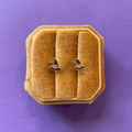 Witch Hat Screwback Stud Earrings
