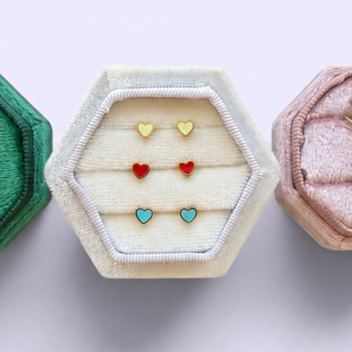 Simple Heart Stud