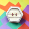 Birthday Cupcake Screwback Stud Earrings