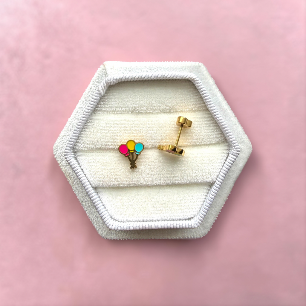 Balloon Screwback Stud Earrings
