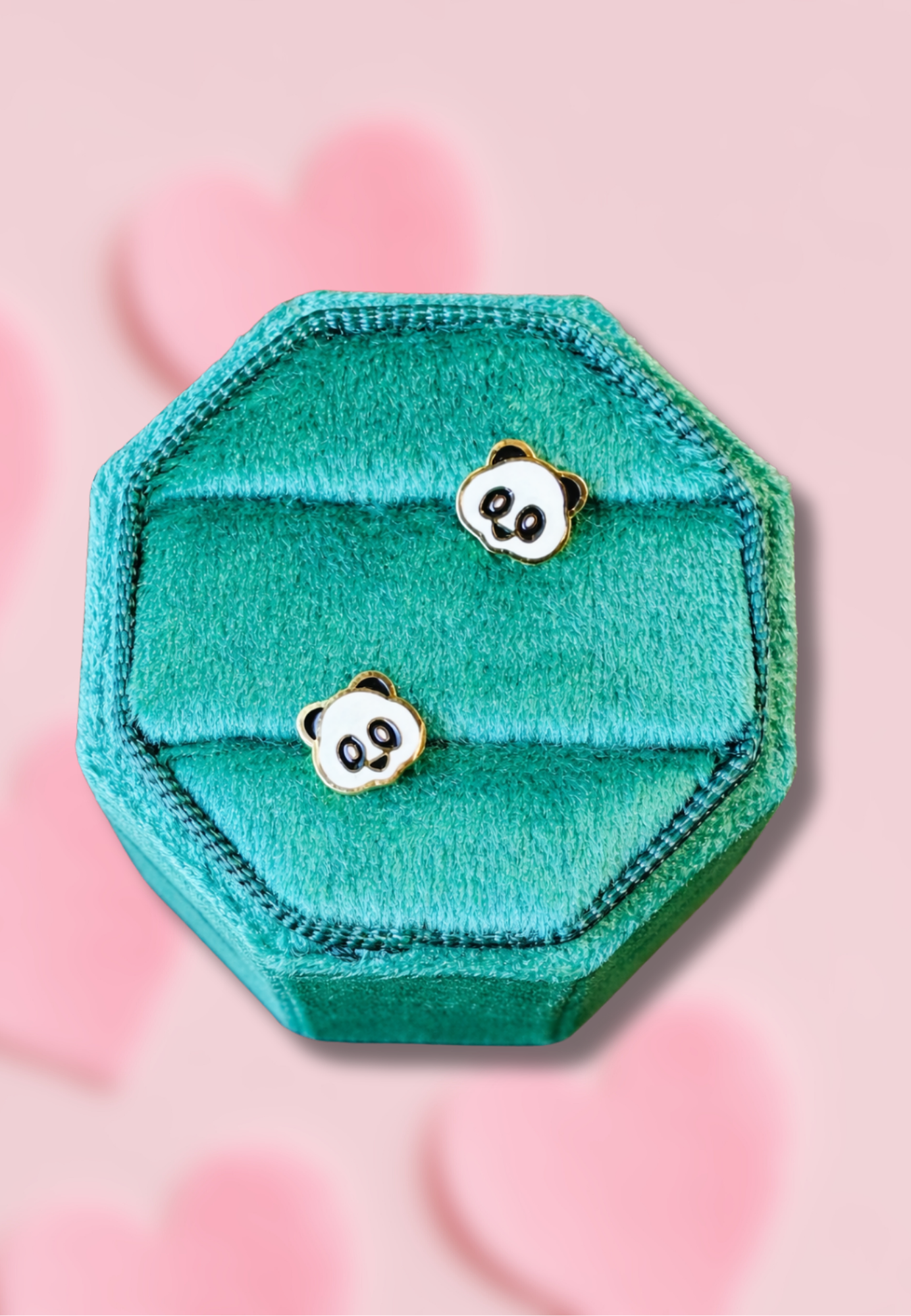 Panda Screwback Studs